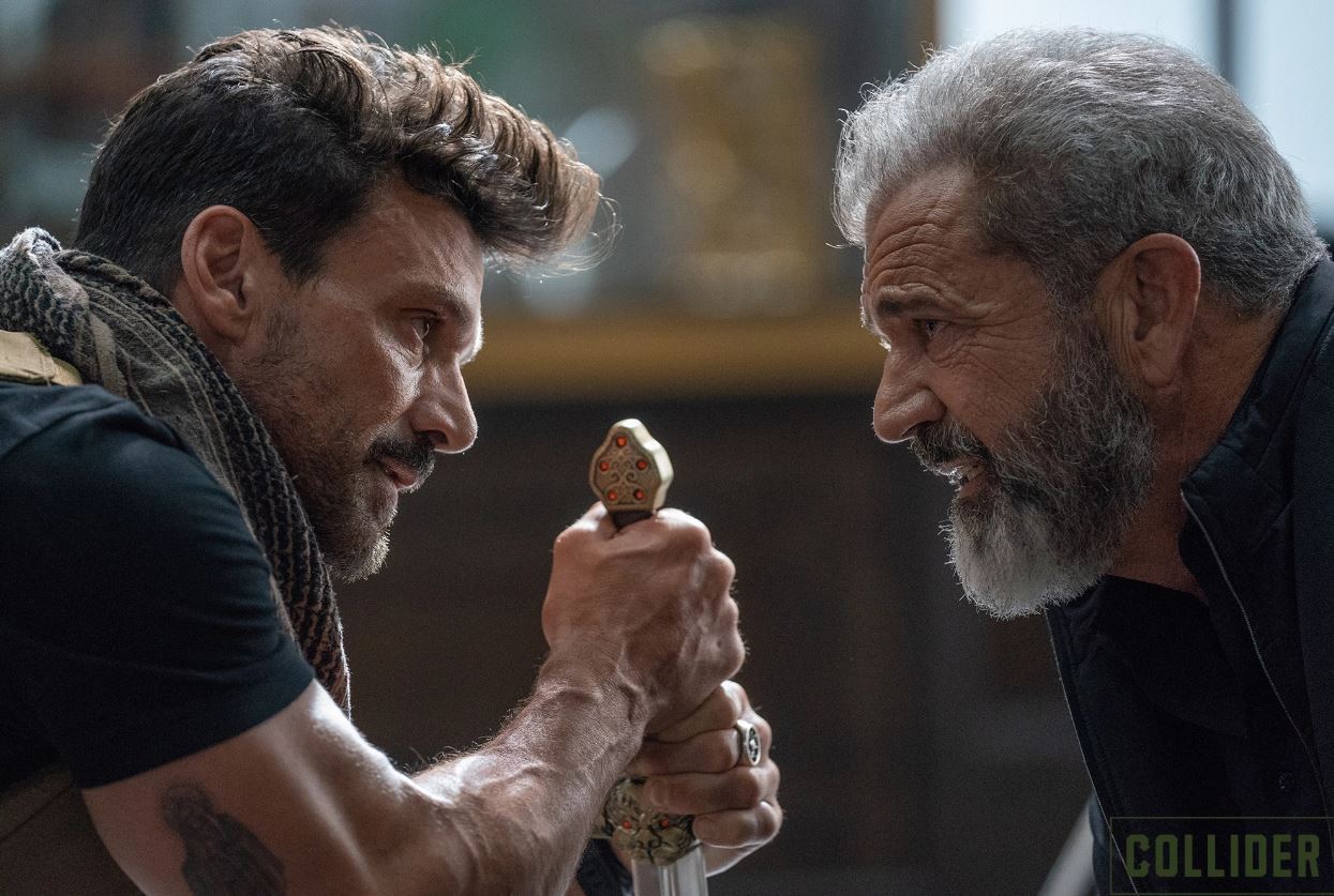 Boss Level - pierwsze zdjęcia z filmu SF. Oto Frank Grillo i Mel Gibson